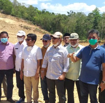 Komisi D DPRD Sulsel Tinjau Lokasi Bendungan Lalengrie di Bone yang Berpolemik