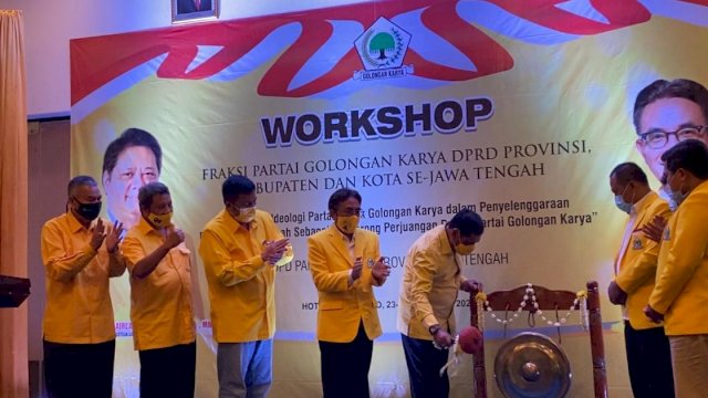 Nurdin Halid Pimpin Konsolidasi Partai Golkar Jateng Jelang Pilkada Serentak