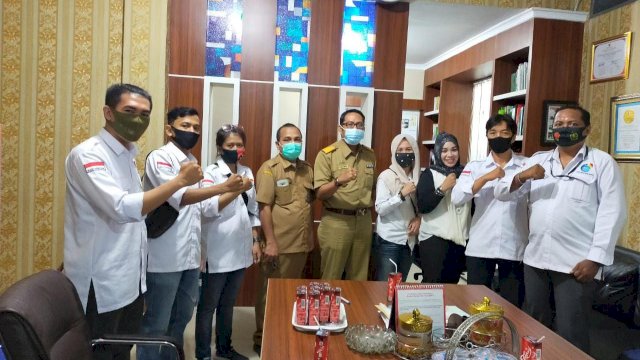 Kadinsos Makassar Terima Audiensi AJO Indonesia