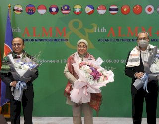 Menaker Ida Fauziyah Usulkan 3 Inisiatif Kerjasama Menaker se-ASEAN