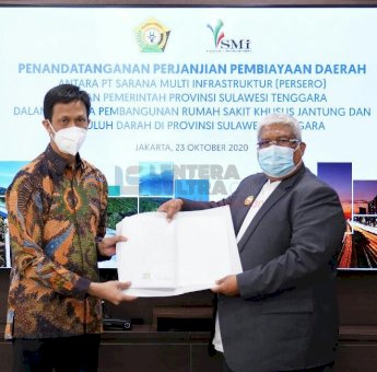 Kembali Bangun MoU Dengan PT. SMI, Pemprov Sultra Percepat Infrastruktur Kesmas