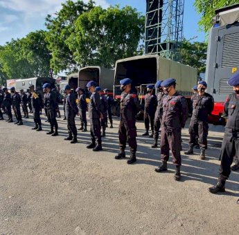 Situasi Makassar Kondusif, Batalyon C Beimob Sulsel Kembali Ke Bone