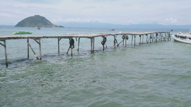 Kondisi Dermaga Pulau Harapan Membahayakan, Pemda Sinjai Diminta Tidak Lupa Dengan Janjinya