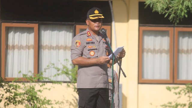 Kapolres Kabupaten Muna, AKBP Debby Asri Nugroho S.H. Foto: istimewa