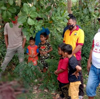 Polisi dan Warga Sinjai Buru Babi Hutan Perusak Tanaman