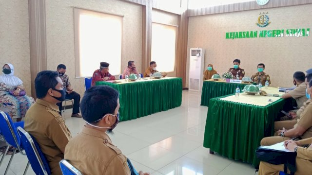 Penertiban Aset Pemkab, Kejari Sinjai Lakukan Mediasi Dengan Pihak Ketiga