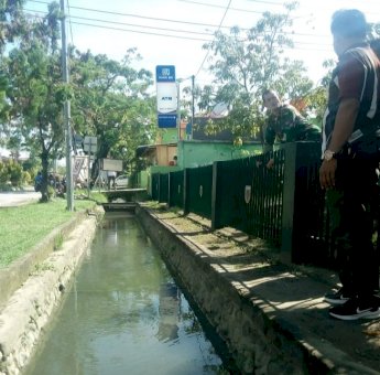Dandim 1424 Sinjai Manfaatkan Saluran Air Jadi Tempat Budidaya Ikan