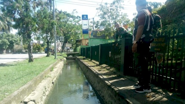 Dandim 1424 Sinjai Manfaatkan Saluran Air Jadi Tempat Budidaya Ikan