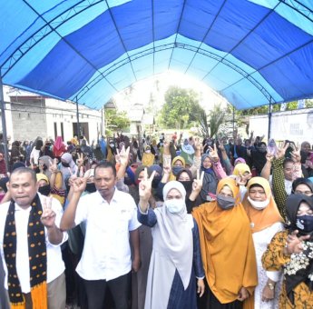 Pilkada Lutra 2020. 110 Kelompok Perempuan BISA Menangkan Indah-Suaib