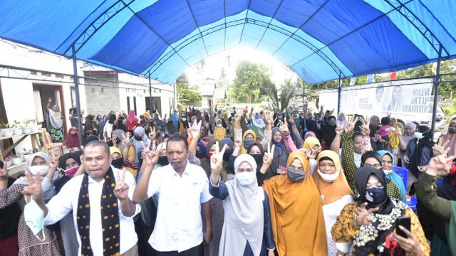 Pilkada Lutra 2020. 110 Kelompok Perempuan BISA Menangkan Indah-Suaib