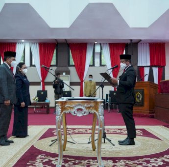 Melantik Pejabat Lingkup Pemprov, Wagub Sulsel: Jabatan Bukan Hadiah