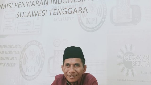 Ketua KPID Sultra, Ilyas. Foto: istimewa