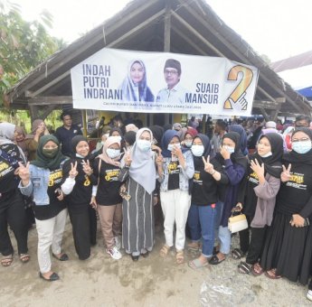 Pilkada Lutra 2020. Adidas Solidkan Keluarga Yakinkan Milenial Menangkan Indah-Suaib