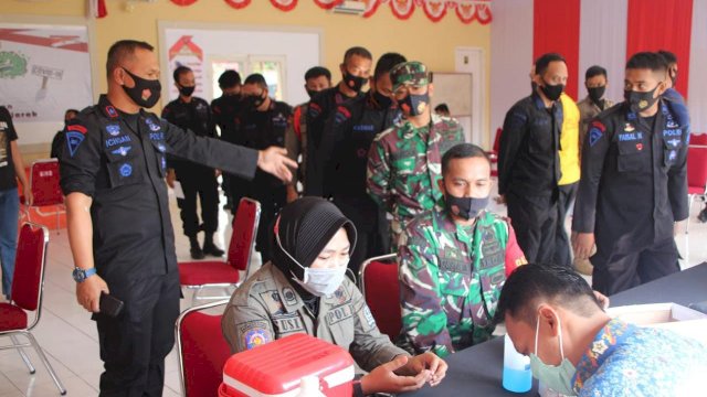Batalyon C Brimob Sulsel Kumpulkan 150 Kantong Darah Jelang HUT Ke-75 Korps Brimob Polri