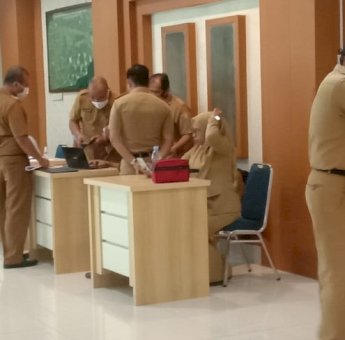 Peserta Kegiatan KPK di Sultra Dirapid-Test, ini Hasilnya