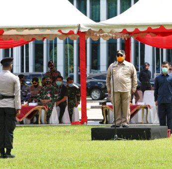 Pimpin Apel Konsolidasi Siaga Bencana, ini Instruksi Gubernur Sultra