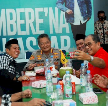 Pilwali Makassar 2020. Di Hadapan Kapolres, Dilan Komit Pilkada Damai