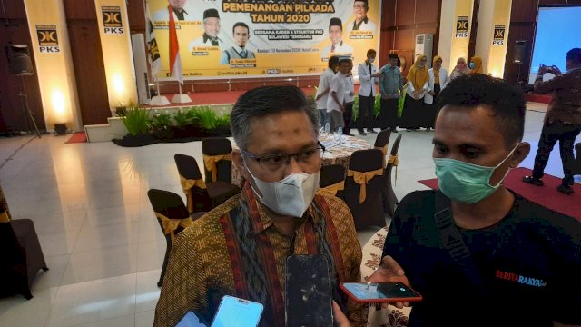 Wali Kota Kendari Sulkarnain Kadir dalam acara Konsolidasi Pemenangan Pilkada tahun 2020 oleh PKS. Foto: istimewa