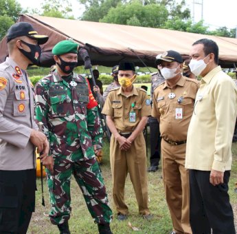 Covid-19 Belum Berakhir, Pemkab Soppeng Gelar Apel Kesiapan Penanggulangan Bencana Alam