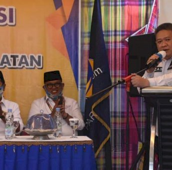 Safari Politik Partai Nasdem di Soppeng, Andi Zulkarnaen Soetomo: Kita Kedatangan Tamu yang Luar Biasa