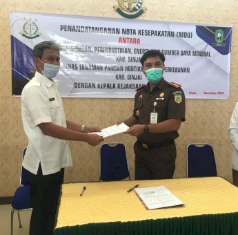 Cegah Korupsi, Disperindag dan Dinas TPHP Sinjai Gandeng Kejaksaan