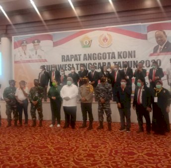 Persiapan Menuju PON Papua 2021, KONI Sultra Laksanakan Rapat Anggota