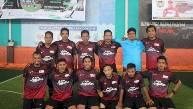 Berhasil Cetak 7 Gol Dalam Dua Pertandingan, Pers Buteng Masuk 16 Besar