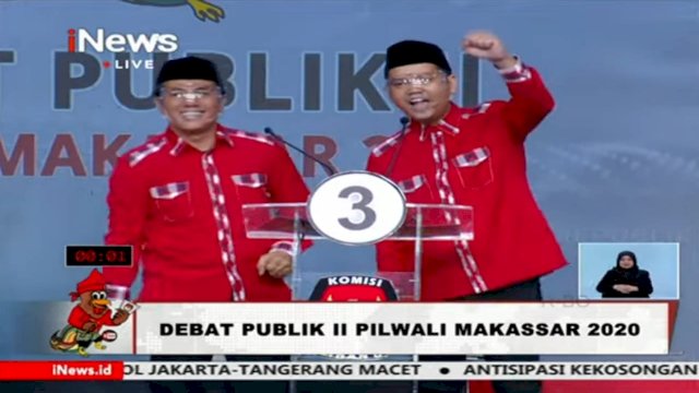 Pilwali Makassar 2020. Paling Kompak, Akademisi Sebut Performa DILAN di Debat II Ibarat Dwitunggal
