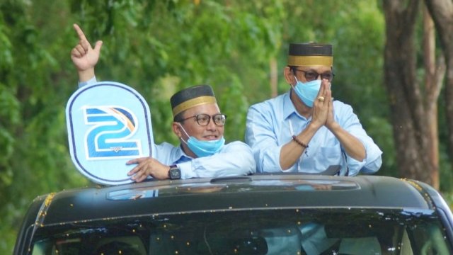 Pasangan Calon Bupati dan Wakil Bupati Pangkep, Rahman Assagaf - Muammar Muhayang (RAMAH).