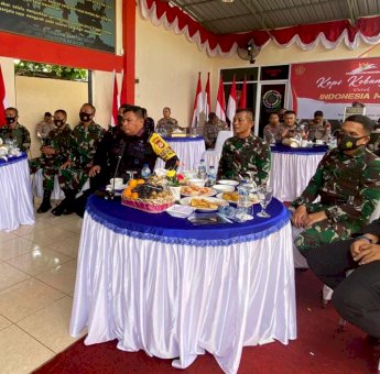 Danyon C Pelopor Duduk Bersama Dengan Para Danyon Brimob Se-Sulsel Serta TNI, Ini Tujuannya!
