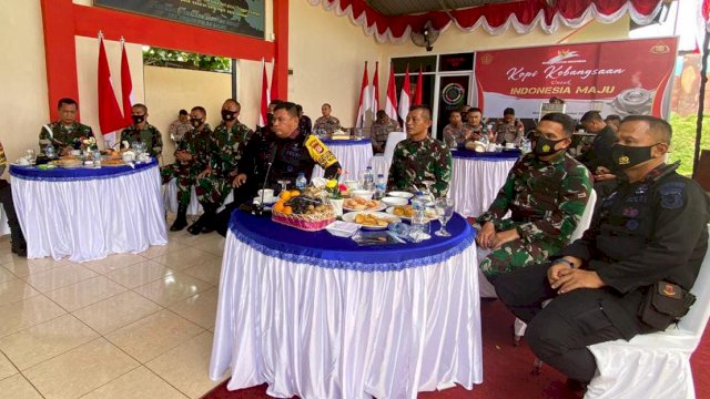 Danyon C Pelopor Duduk Bersama Dengan Para Danyon Brimob Se-Sulsel Serta TNI, Ini Tujuannya!