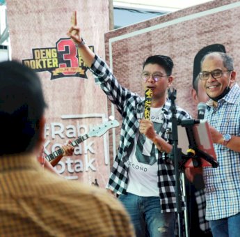 Pilwali Makassar 2020. Andika ex Kangen Band Akui DILAN Pilihan Milenial Makassar