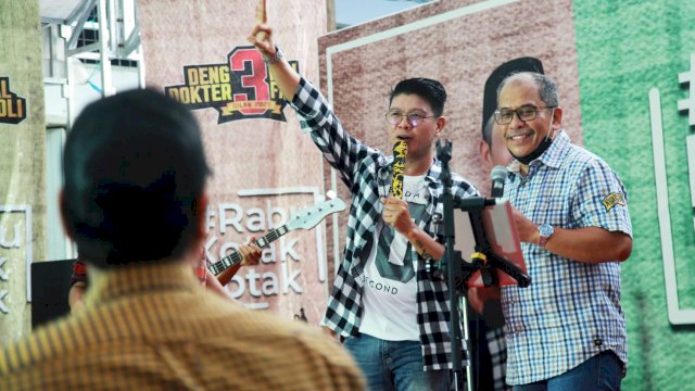 Pilwali Makassar 2020. Andika ex Kangen Band Akui DILAN Pilihan Milenial Makassar