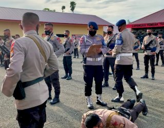 Kurang Disiplin, Batalyon C Brimob Sulsel Tindak Tegas Personel