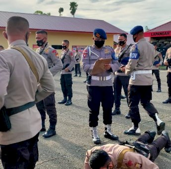 Kurang Disiplin, Batalyon C Brimob Sulsel Tindak Tegas Personel