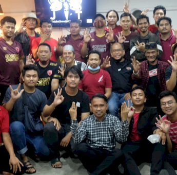 Pilwali Makassar 2020. Gabungan Suporter Lintas Komunitas Dukung DILAN