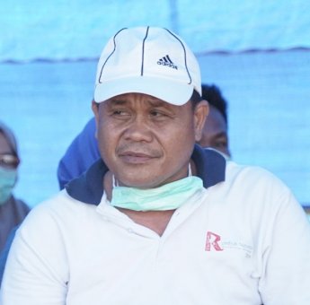 Pemda Lutra Bangun TK Sementara di Lokasi Pengungsian