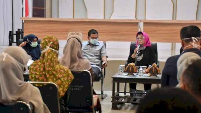 Rapat Bersama Kementerian PPPA dalam Persiapan Kedatangan Menteri PPPA di Luwu Utara