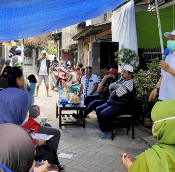 Pilwali Makassar 2020. Warga Tamamaung Senang Deng Ical Mau Bebaskan Iuran Sampah