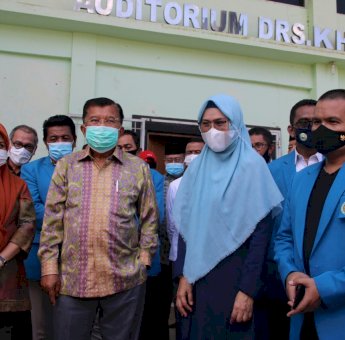 Jusuf Kalla Apresiasi Majdah, Hadirkan New Kampus UIM &ldquo;Ikon Baru Makassar&rdquo;