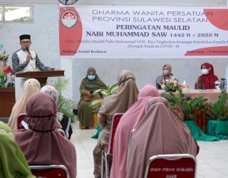 Dharma Wanita Persatuan Sulsel Peringati Maulid Nabi Muhammad SAW