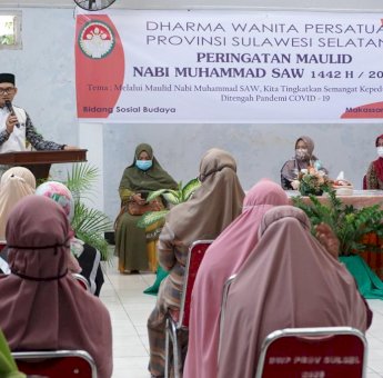 Dharma Wanita Persatuan Sulsel Peringati Maulid Nabi Muhammad SAW