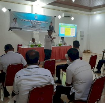 Temui Perwakilan Seluruh OPD Lingkup Pemkab Buteng, Ini yang Dilakukan Kadis Kominfo Sultra