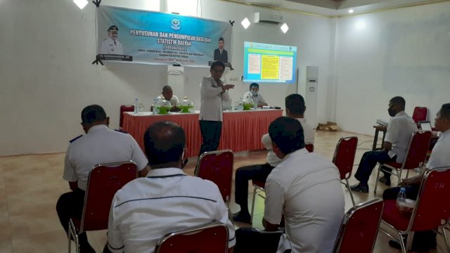 Temui Perwakilan Seluruh OPD Lingkup Pemkab Buteng, Ini yang Dilakukan Kadis Kominfo Sultra