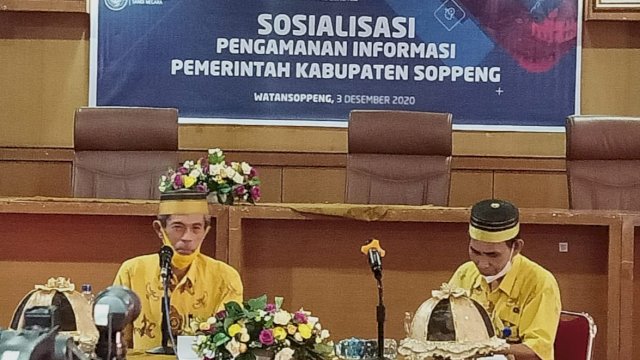 Bahaya Ancaman Siber, Diskominfo Soppeng Kumpul Perwakilan SKPD dan Kecamatan