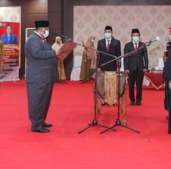 Lantik Kepala Perwakilan BPKP Sultra, Ali Mazi Beberkan Kontribusi BPKP