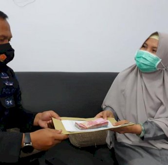 Patut Ditiru, Setiap Awal Bulan Brimob Bone Rutin Berinfaq Melalui Zakat Profesi