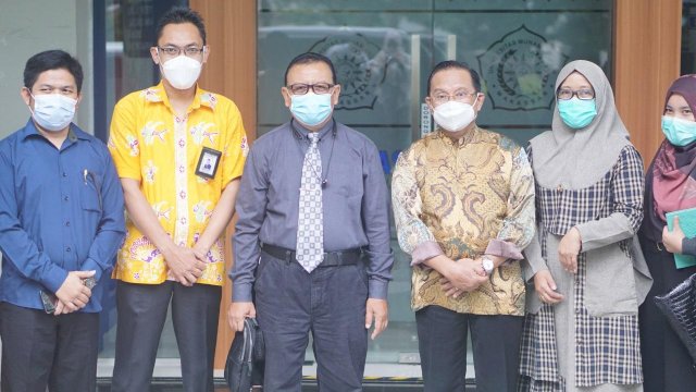 Silaturahim ke FK Unismuh, Kepala LLDikti Prof Jasruddin Sampaikan Ini
