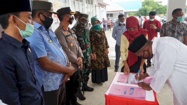 Pilkades Serentak 2020, 49 Calon Kepala Desa di Buton Tengah Deklarasi Damai