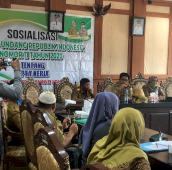 Sosialisasi UU Cipta Kerja di Konawe Utara, Ini Harapan Gubernur Sultra